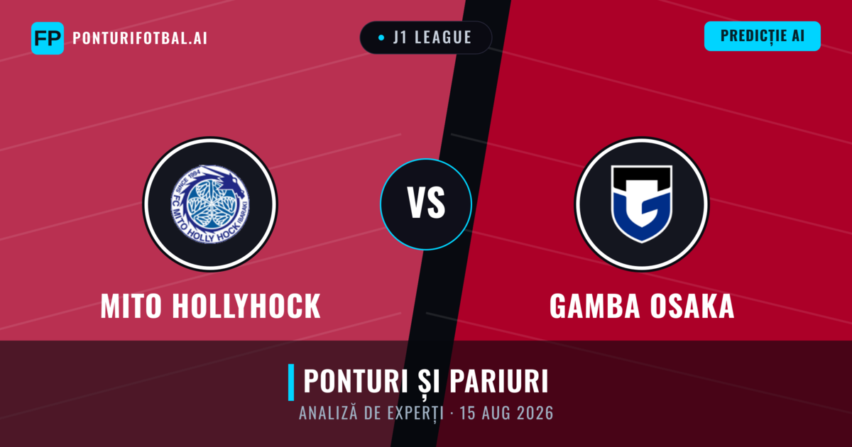 Mito HollyHock vs Gamba Osaka — pronostic și avancronică meci
