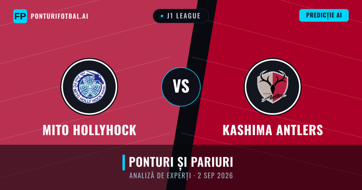 Mito HollyHock vs Kashima Antlers — pronostic și avancronică meci