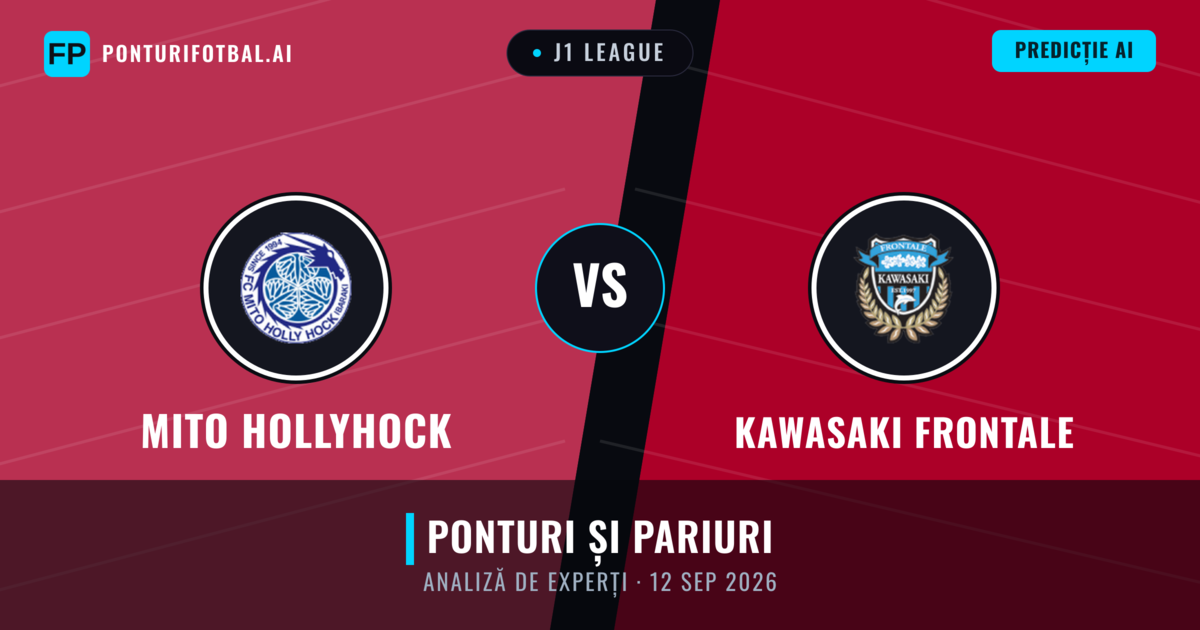 Mito HollyHock vs Kawasaki Frontale — pronostic și avancronică meci