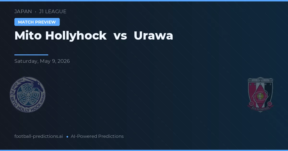 Mito HollyHock vs Urawa Reds — pronostic și avancronică meci