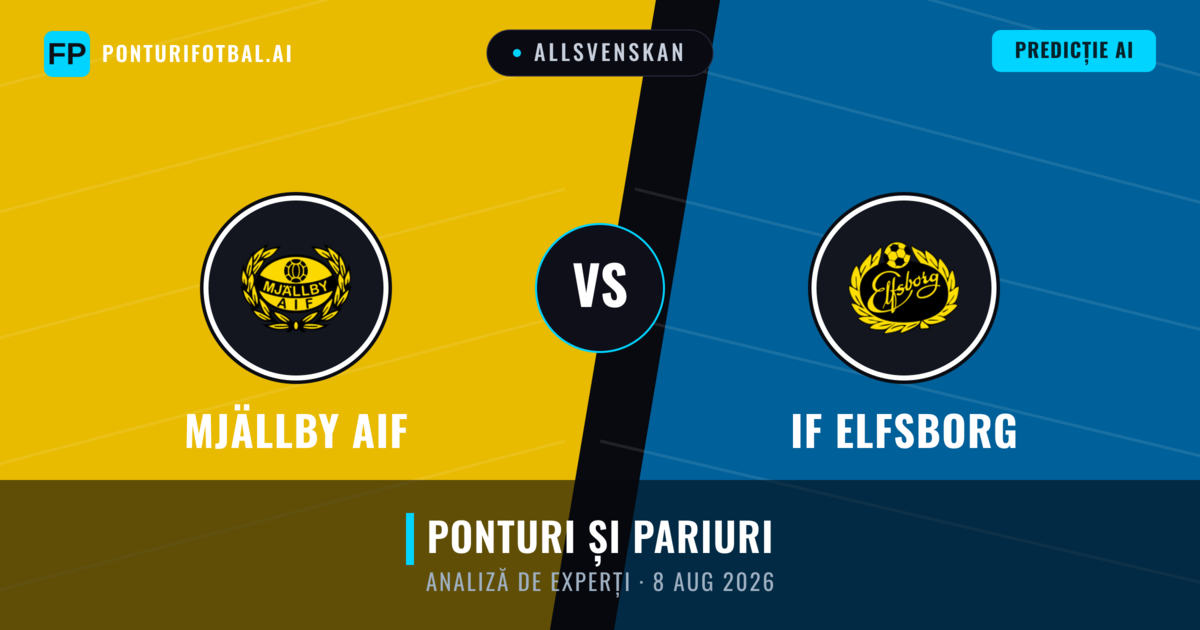Mjällby AIF vs IF Elfsborg — pronostic și avancronică meci