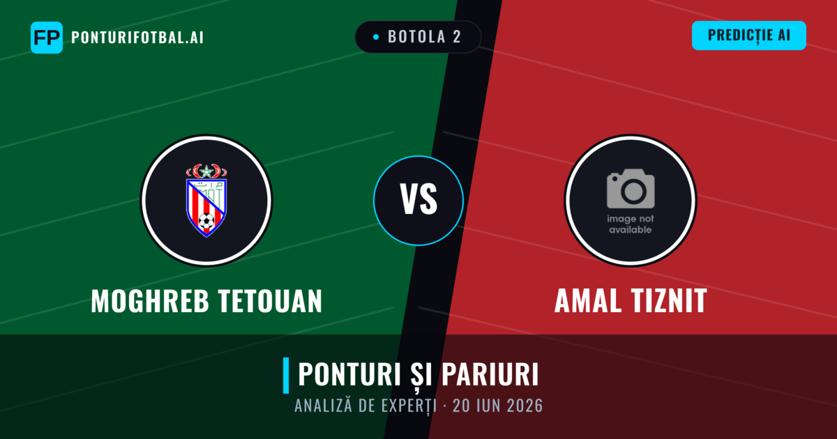 Moghreb Tetouan vs Amal Tiznit — pronostic și avancronică meci