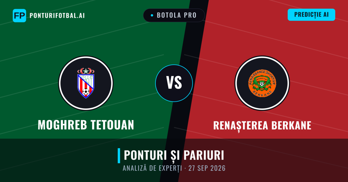 Moghreb Tetouan vs Renașterea Berkane — pronostic și avancronică meci