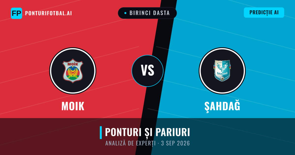 MOIK vs Şahdağ — pronostic și avancronică meci