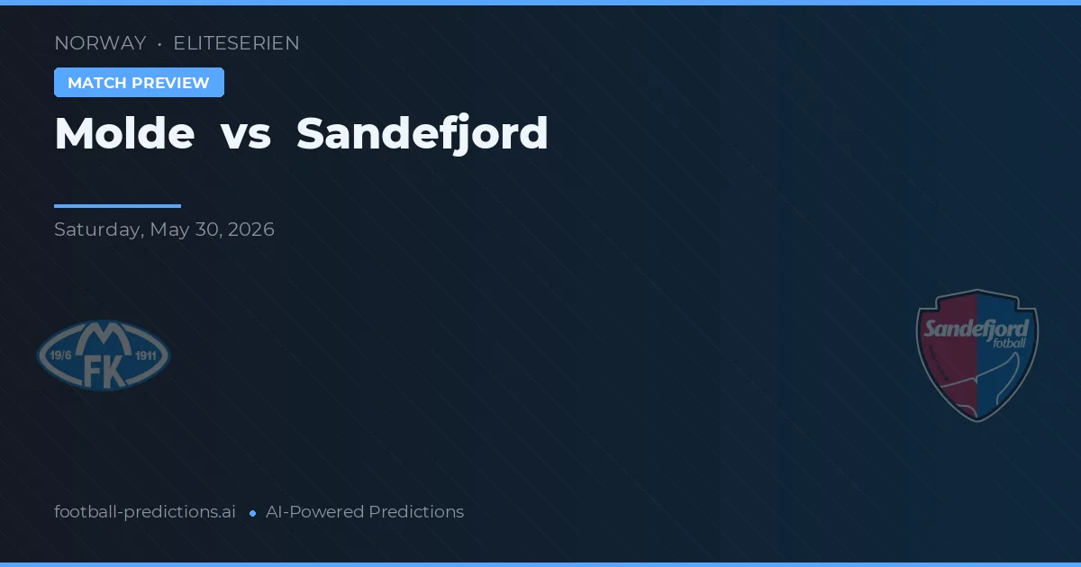 Molde vs Sandefjord — pronostic și avancronică meci