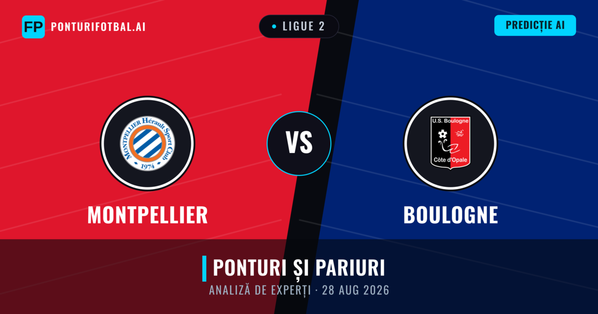 Montpellier vs Boulogne — pronostic și avancronică meci