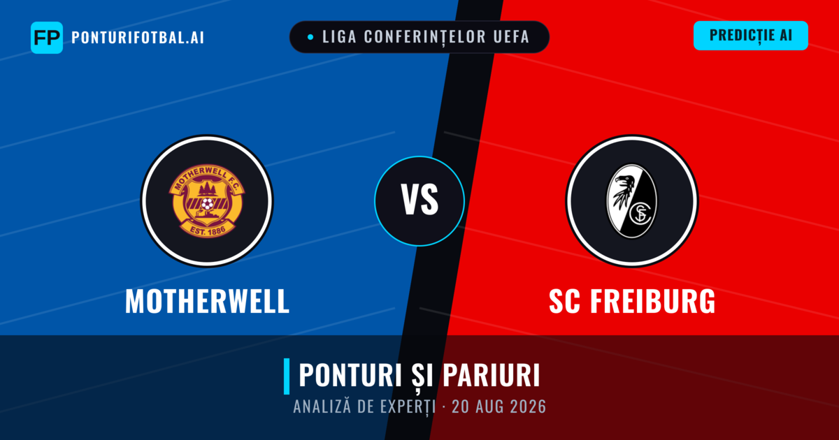 Motherwell vs SC Freiburg — pronostic și avancronică meci