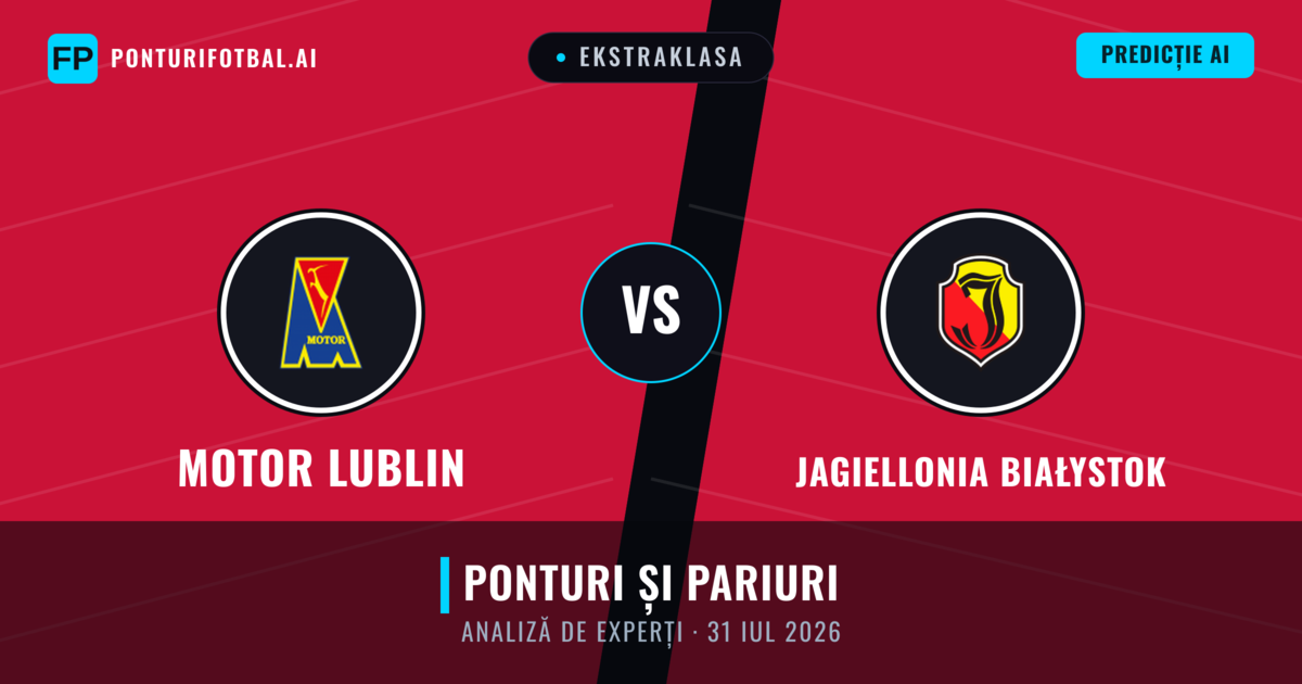 Motor Lublin vs Jagiellonia Białystok — pronostic și avancronică meci