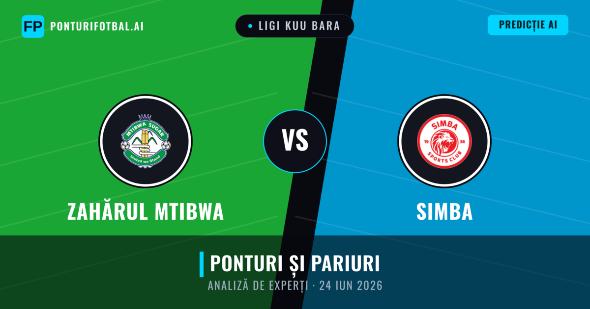 Zahărul Mtibwa vs Simba — pronostic și avancronică meci