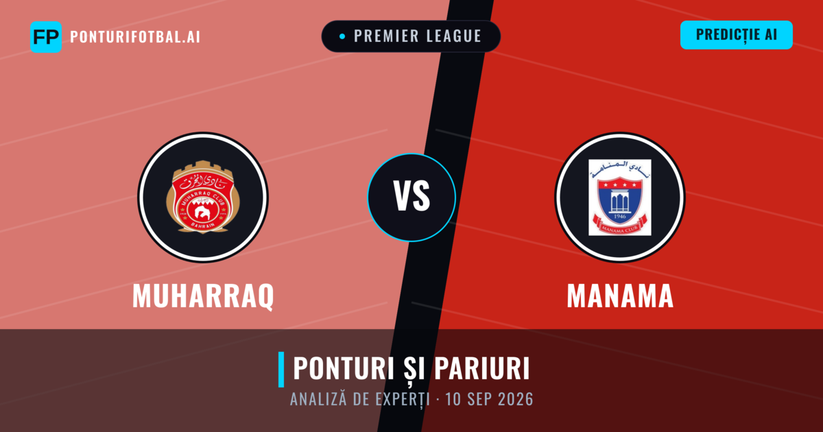 Muharraq vs Manama — pronostic și avancronică meci
