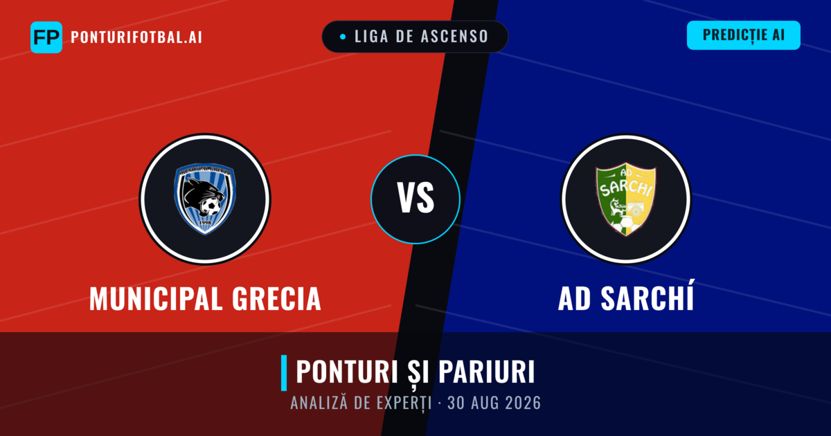 Municipal Grecia vs AD Sarchí — pronostic și avancronică meci