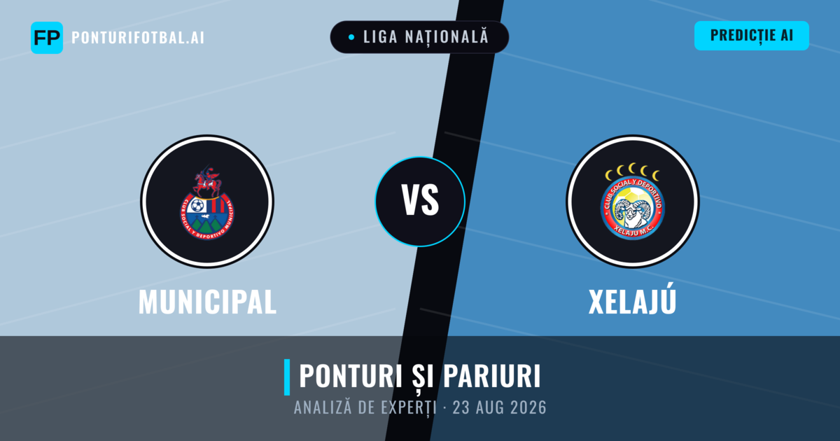 Municipal vs Xelajú — pronostic și avancronică meci