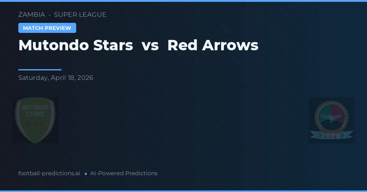 Mutondo Stars vs Rota Roșie — pronostic și avancronică meci