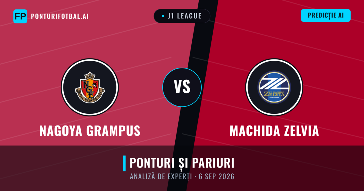 Nagoya Grampus vs Machida Zelvia — pronostic și avancronică meci