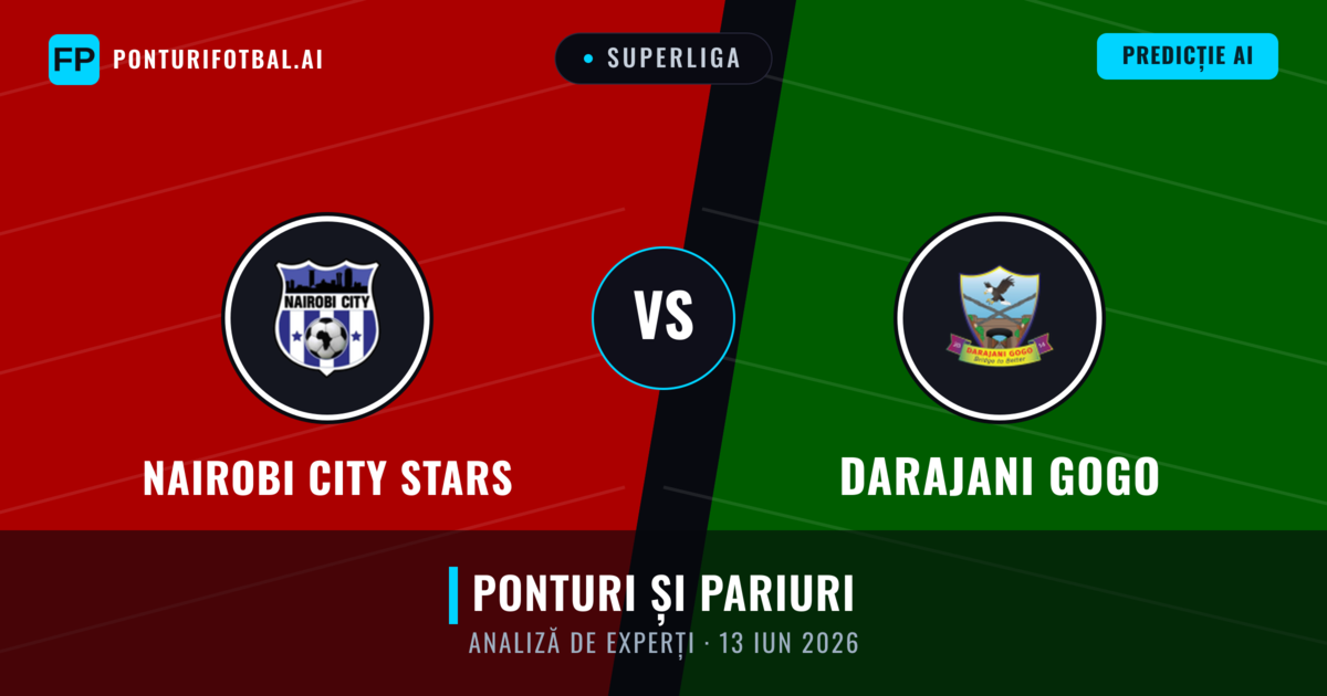 Nairobi City Stars vs Darajani Gogo — pronostic și avancronică meci