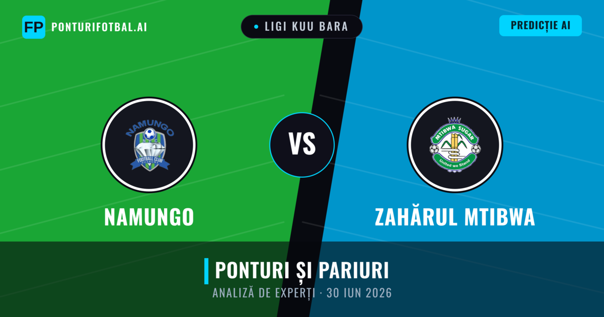 Namungo vs Zahărul Mtibwa — pronostic și avancronică meci