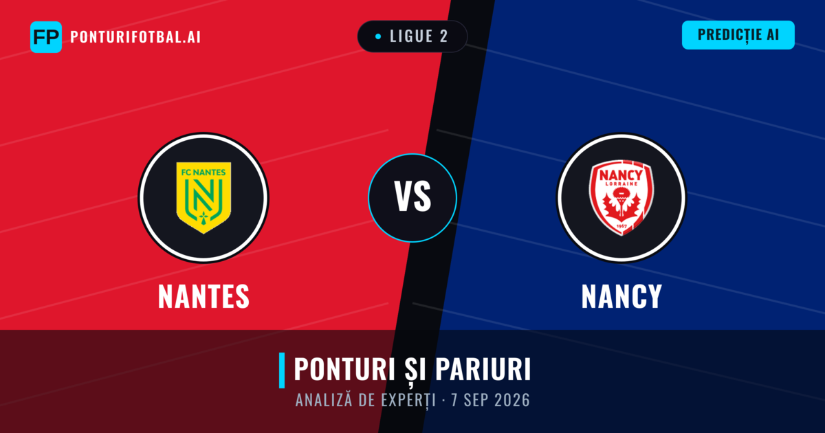 Nantes vs Nancy — pronostic și avancronică meci