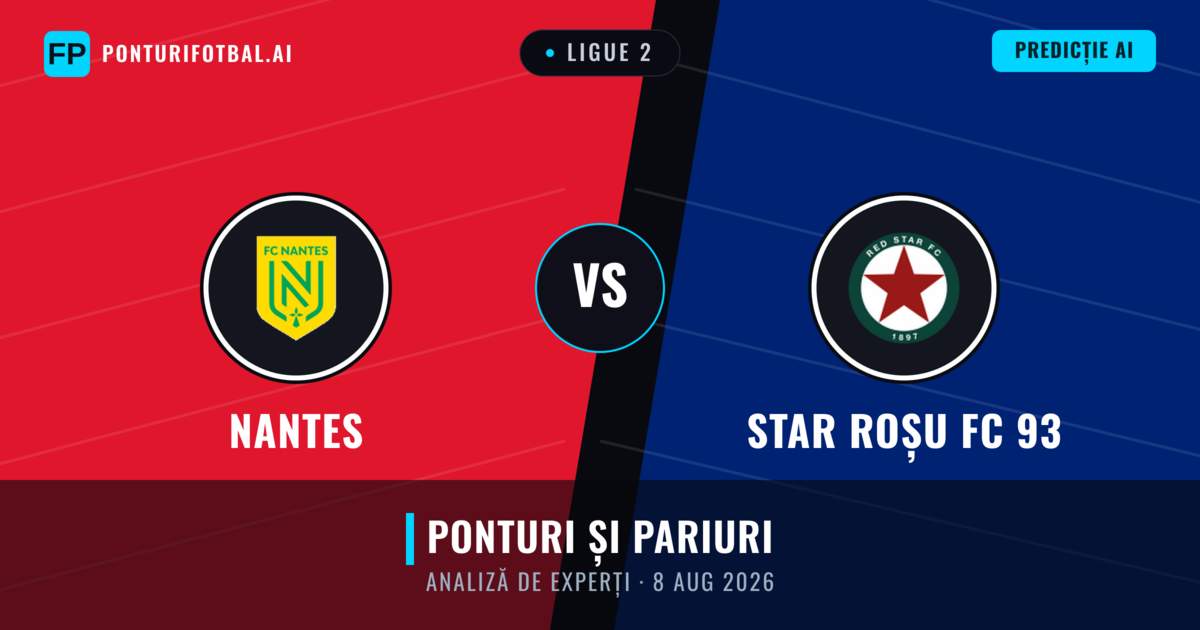 Nantes vs Star Roșu FC 93 — pronostic și avancronică meci