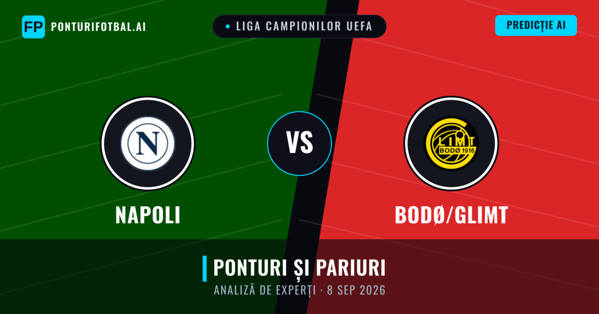Napoli vs Bodø/Glimt — pronostic și avancronică meci