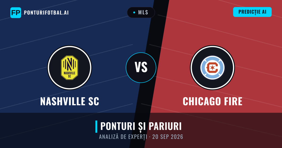 Nashville SC vs Chicago Fire — pronostic și avancronică meci