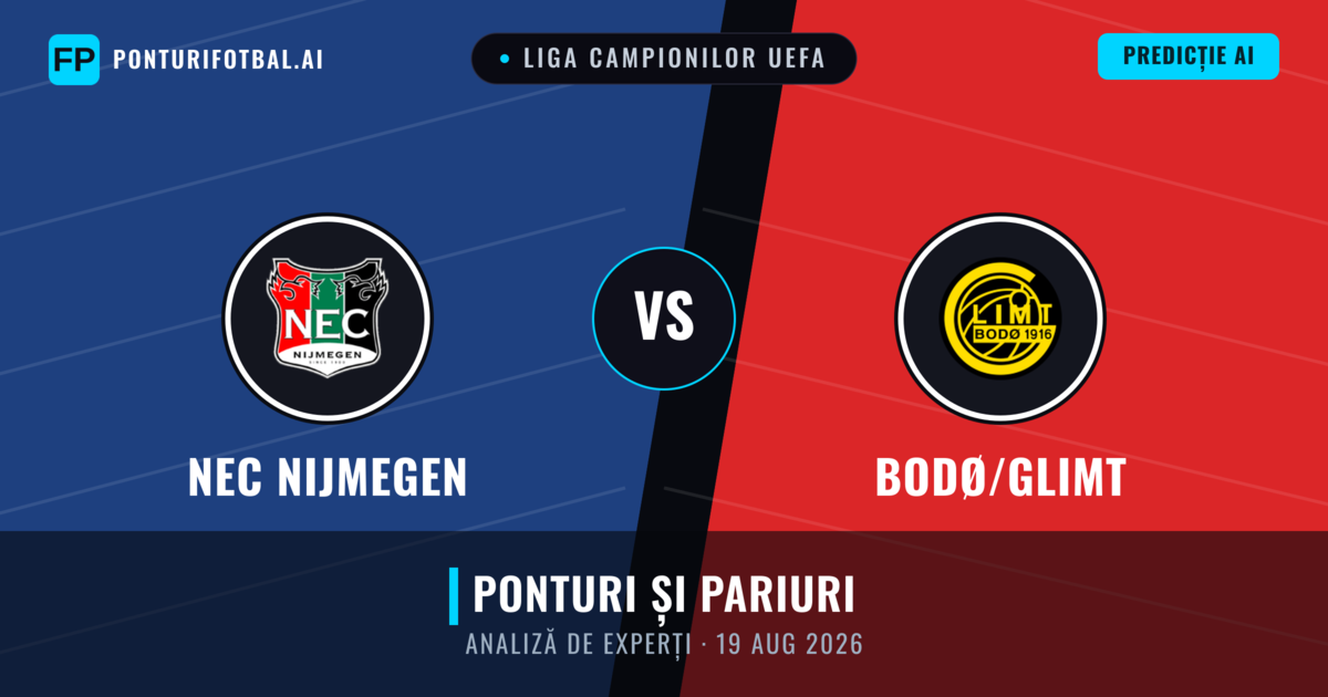 NEC Nijmegen vs Bodø/Glimt — pronostic și avancronică meci