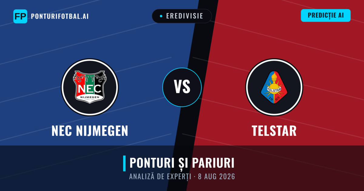 NEC Nijmegen vs Telstar — pronostic și avancronică meci