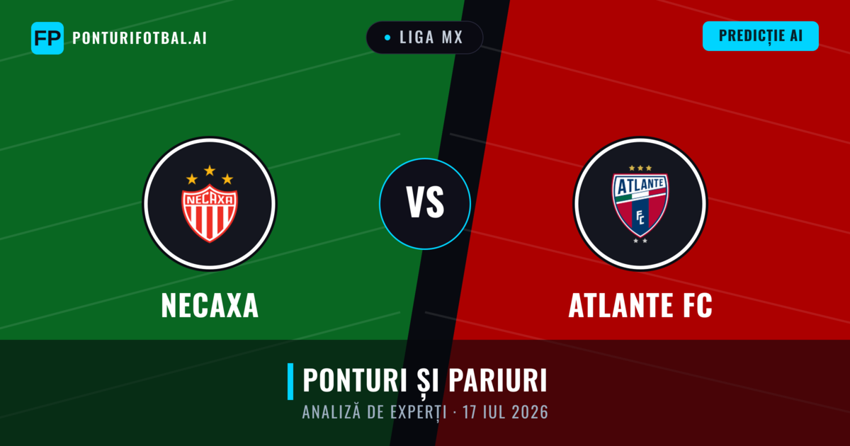 Necaxa vs Atlante FC — pronostic și avancronică meci