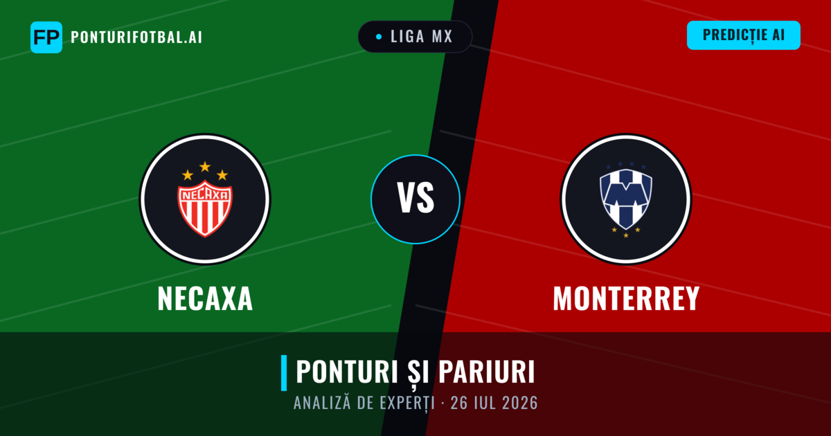 Necaxa vs Monterrey — pronostic și avancronică meci