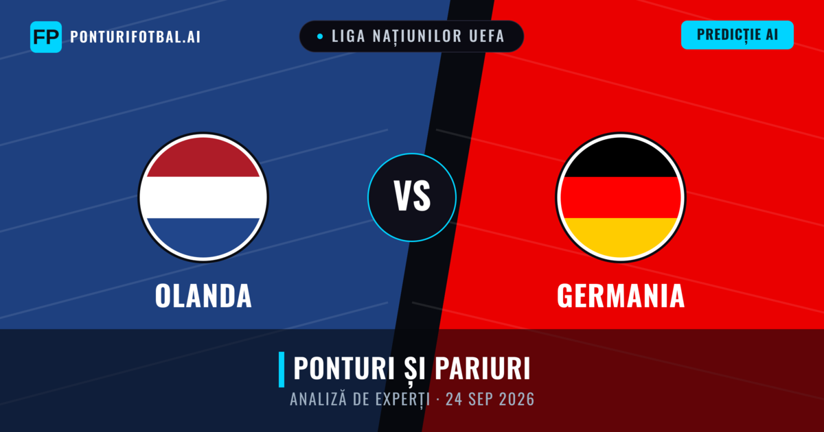 Olanda vs Germania — pronostic și avancronică meci