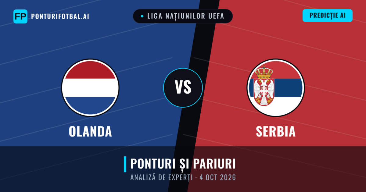 Olanda vs Serbia — pronostic și avancronică meci