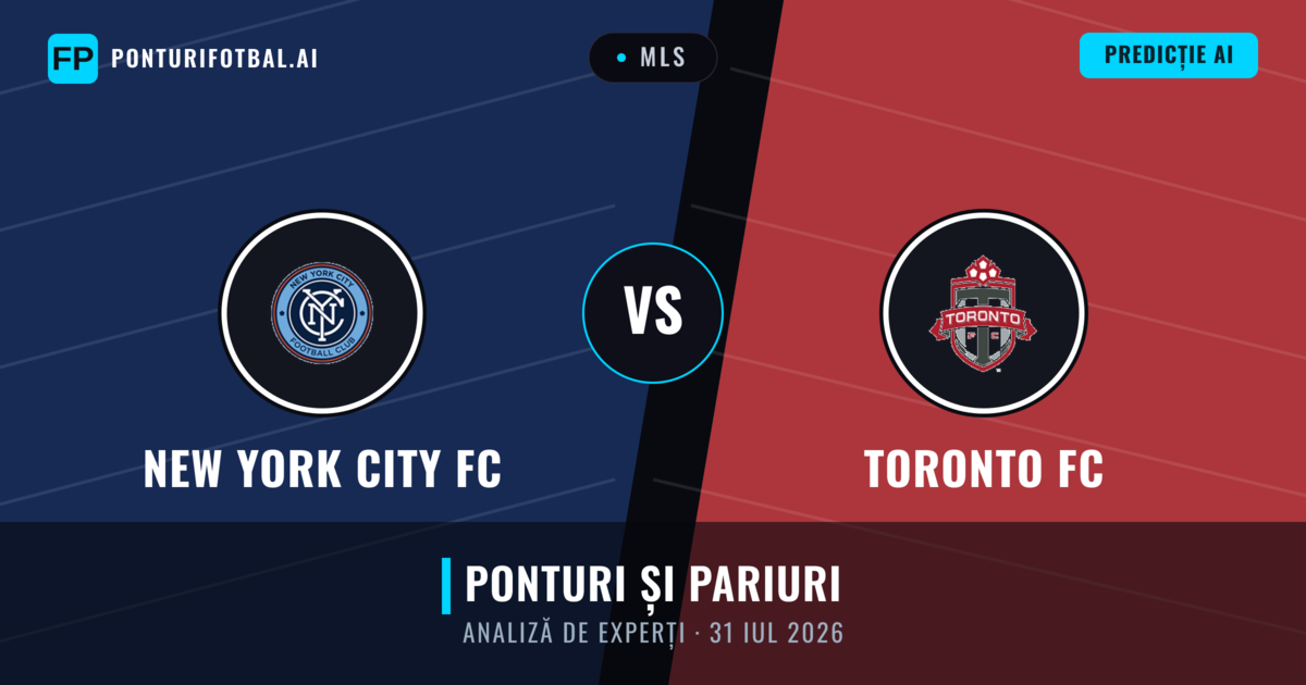 New York City FC vs Toronto FC — pronostic și avancronică meci