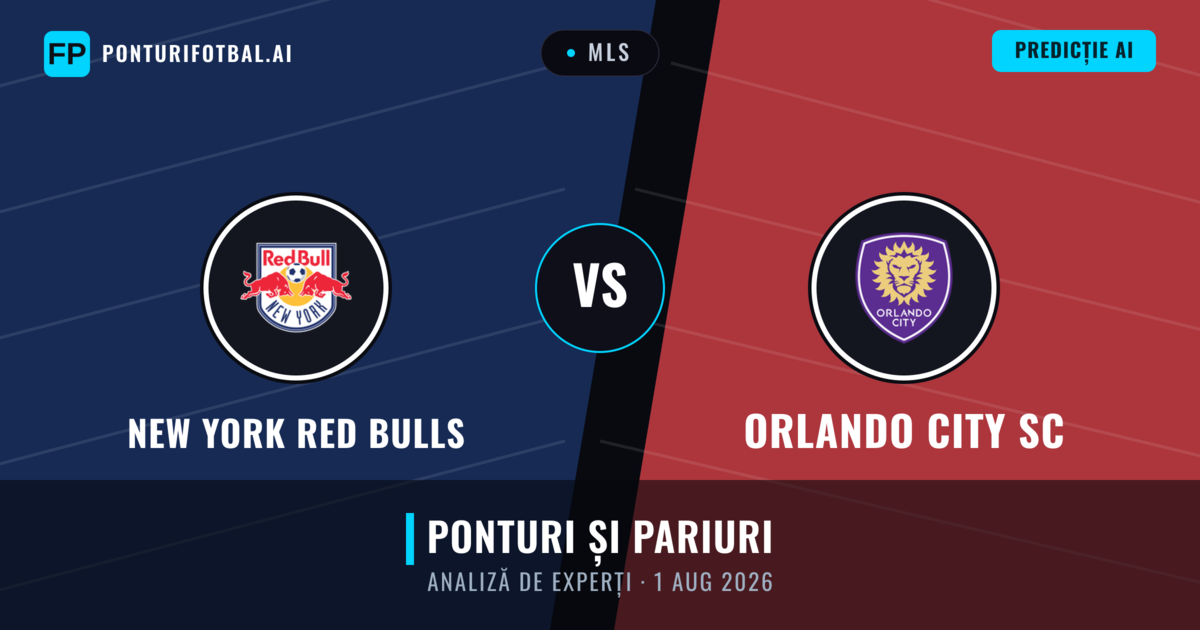 New York Red Bulls vs Orlando City SC — pronostic și avancronică meci