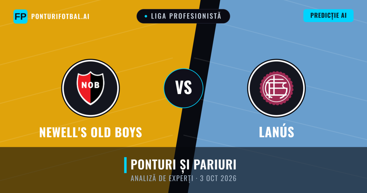 Newell's Old Boys vs Lanús — pronostic și avancronică meci