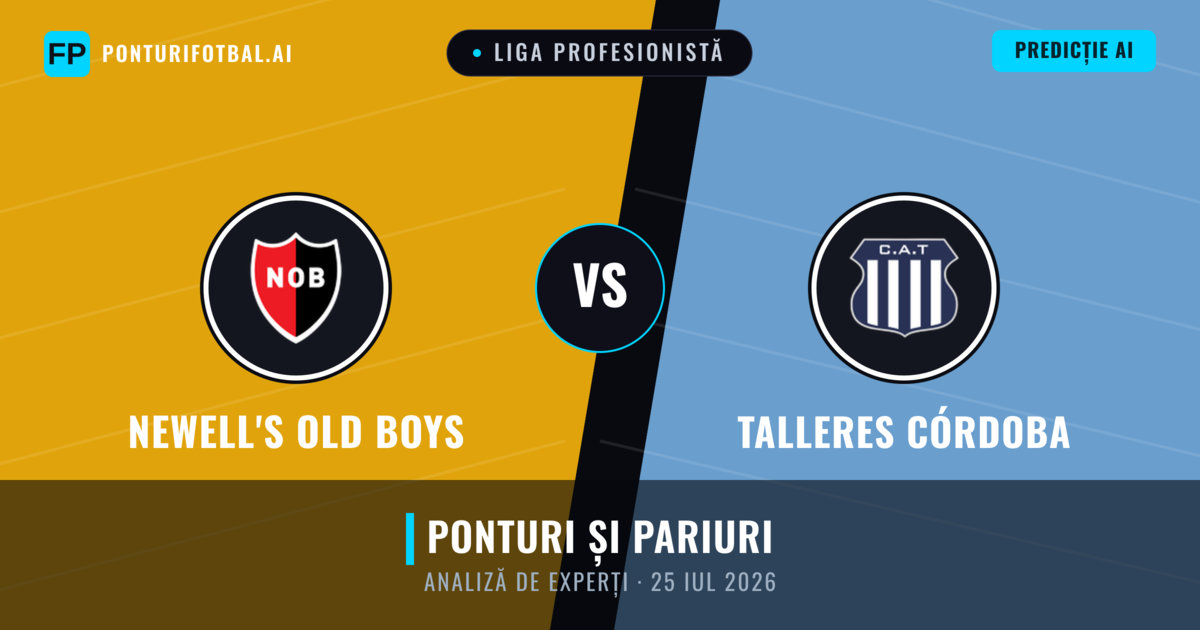 Newell's Old Boys vs Talleres Córdoba — pronostic și avancronică meci