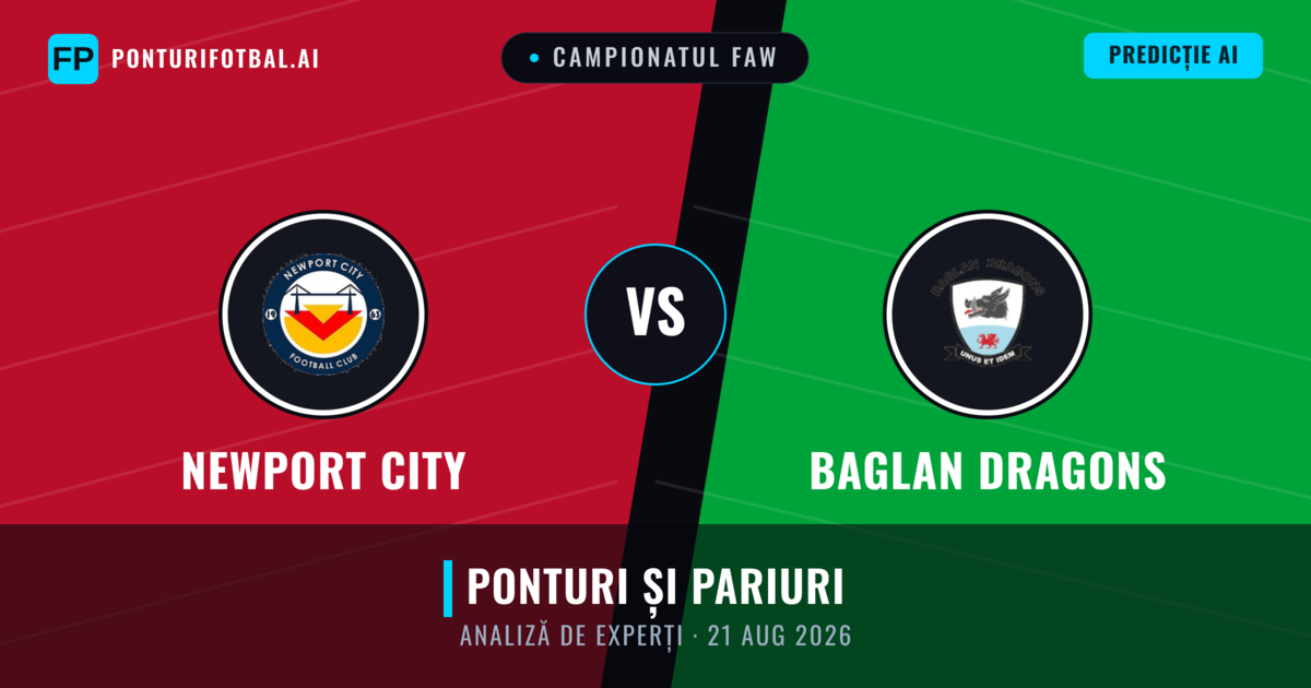 Newport City vs Baglan Dragons — pronostic și avancronică meci