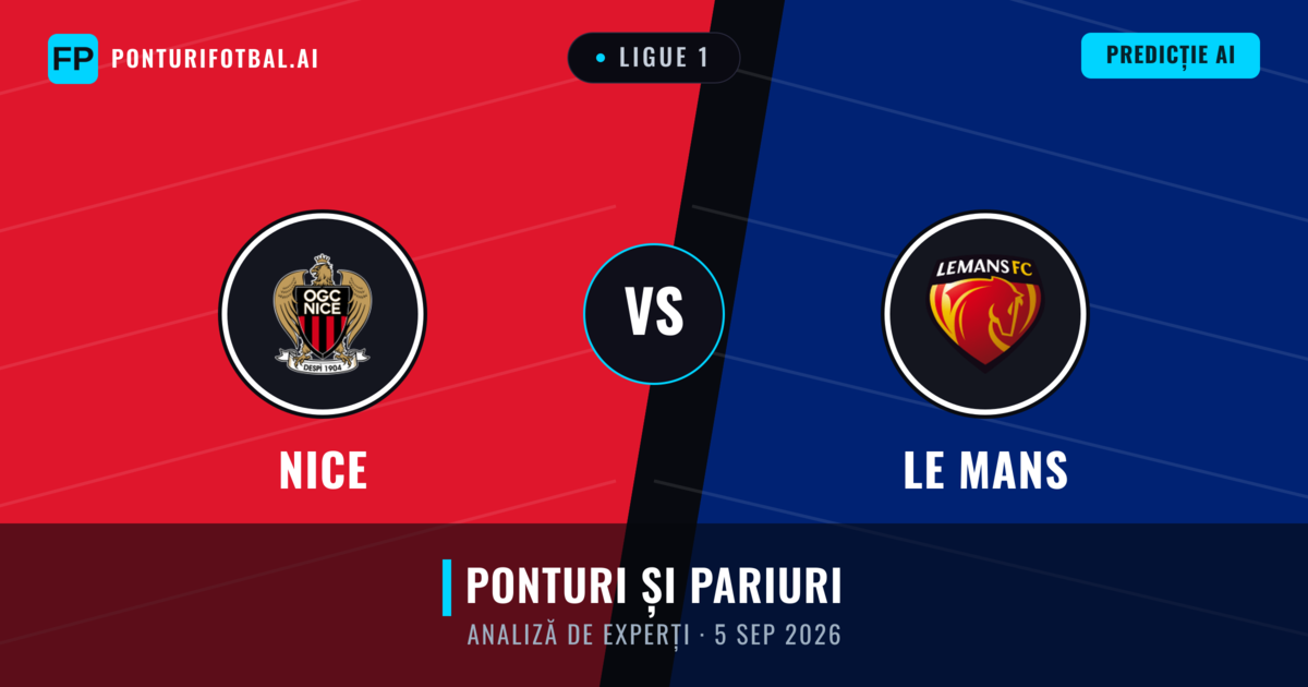 Nice vs Le Mans — pronostic și avancronică meci