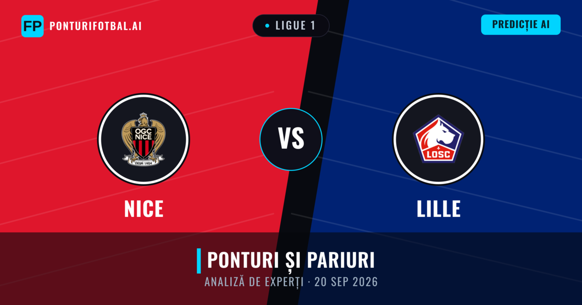 Nice vs Lille — pronostic și avancronică meci