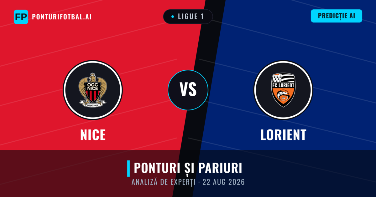 Nice vs Lorient — pronostic și avancronică meci