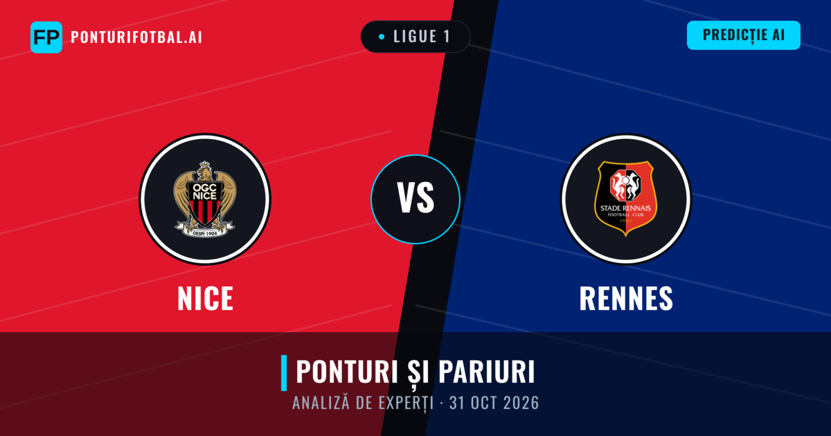 Nice vs Rennes — pronostic și avancronică meci