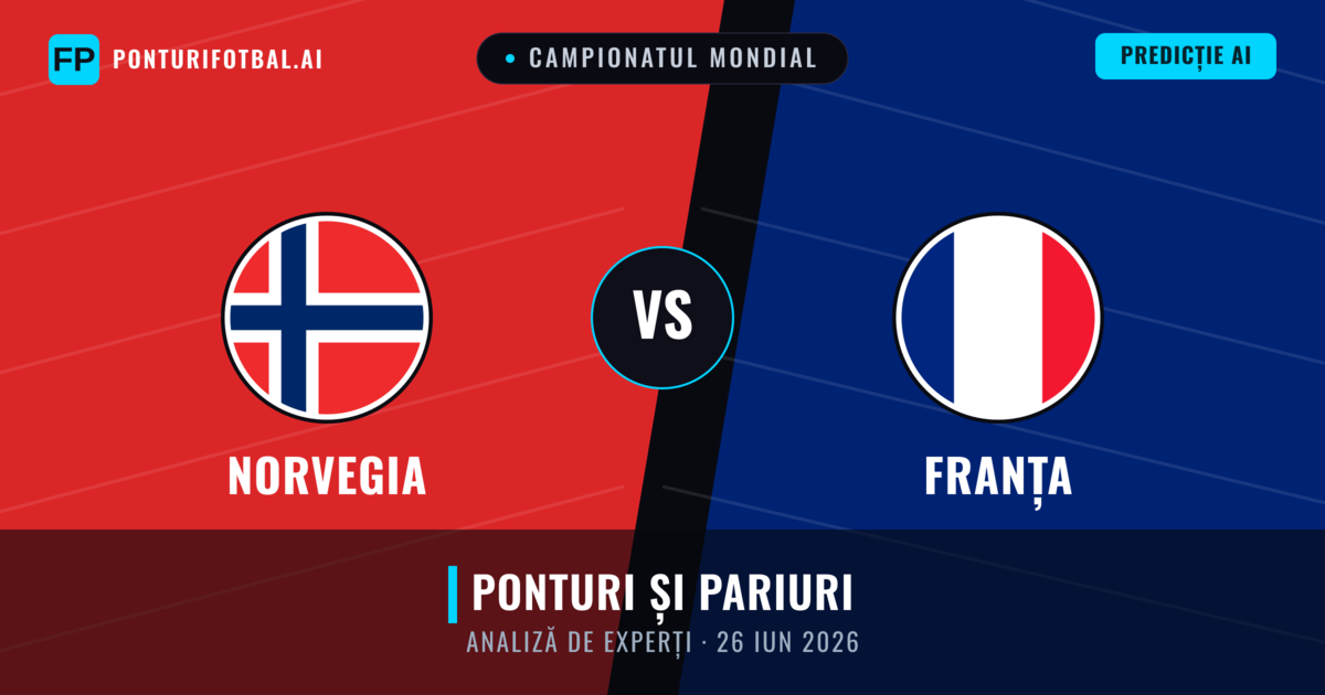 Norvegia vs Franța — pronostic și avancronică meci