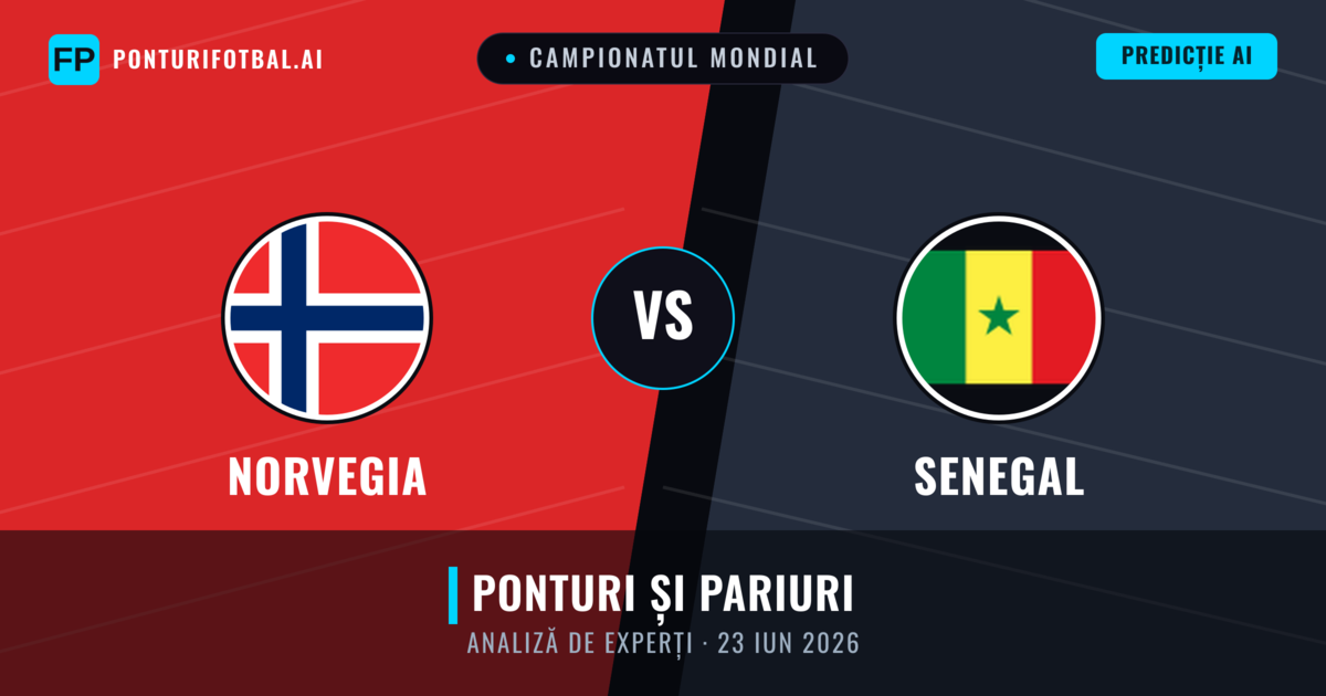 Norvegia vs Senegal — pronostic și avancronică meci
