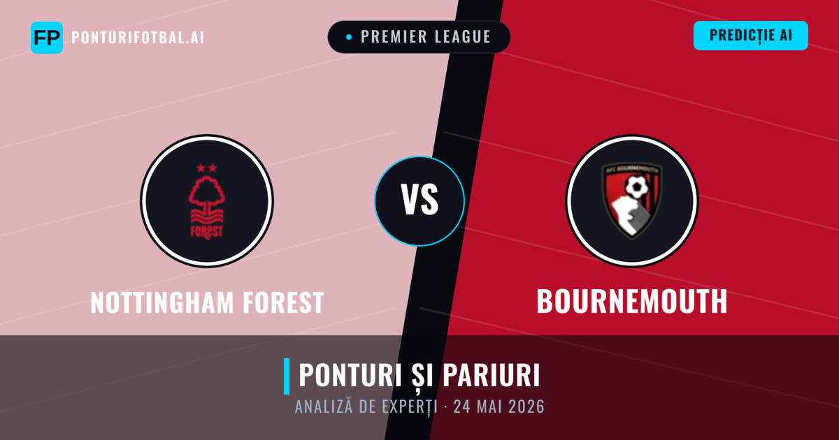 Nottingham Forest vs Bournemouth — pronostic și avancronică meci