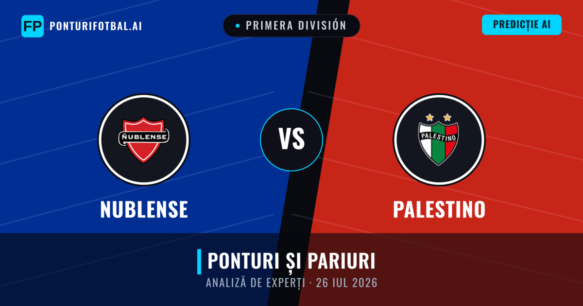 Nublense vs Palestino — pronostic și avancronică meci