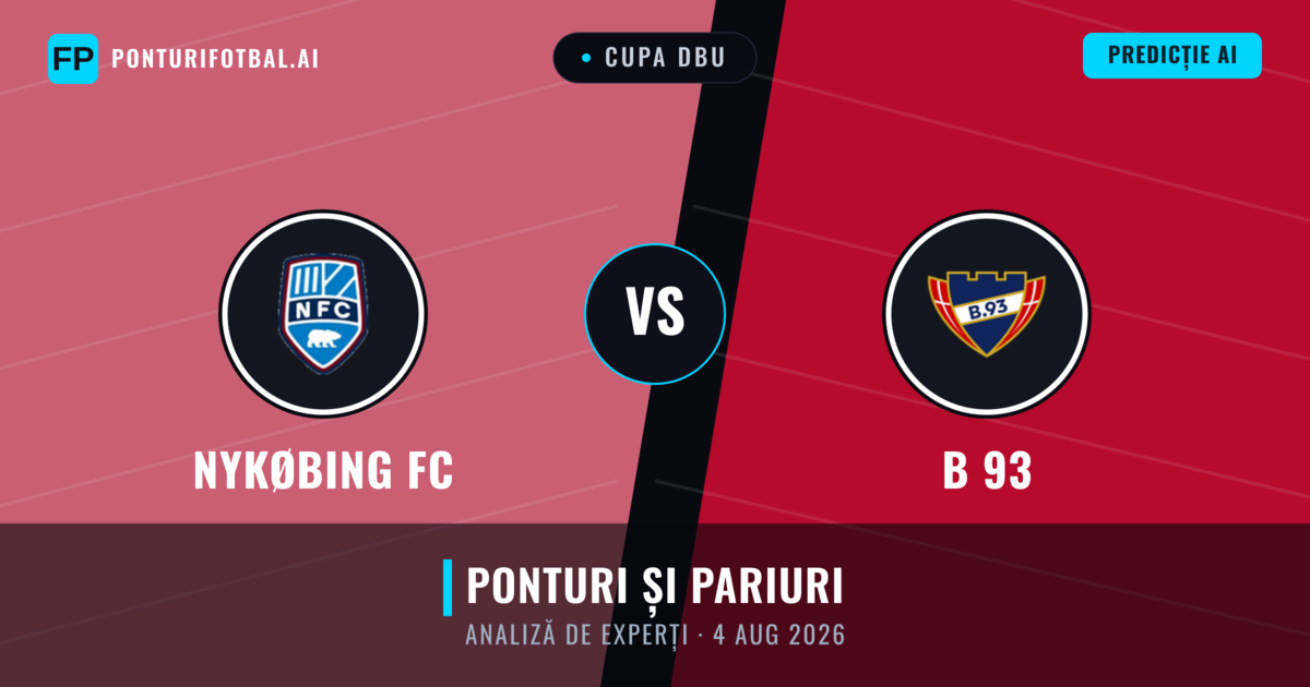 Nykøbing FC vs B 93 — pronostic și avancronică meci