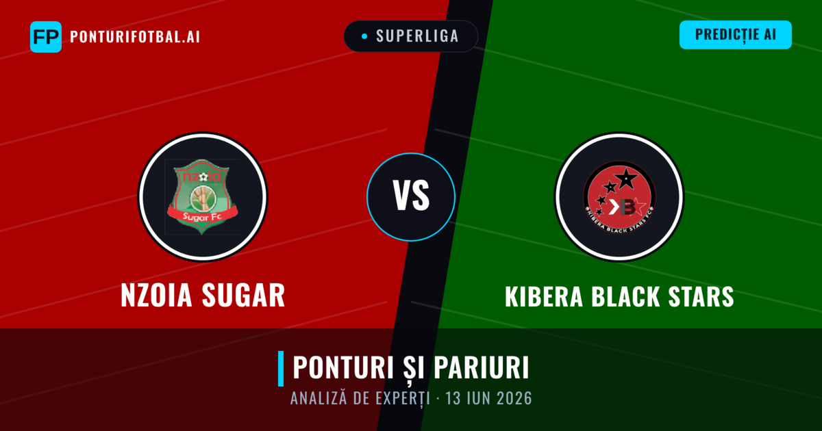 Nzoia Sugar vs Kibera Black Stars — pronostic și avancronică meci