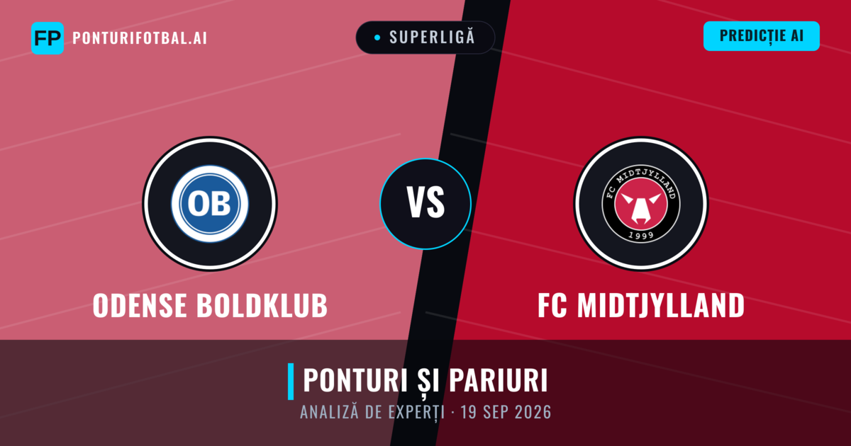 Odense Boldklub vs FC Midtjylland — pronostic și avancronică meci