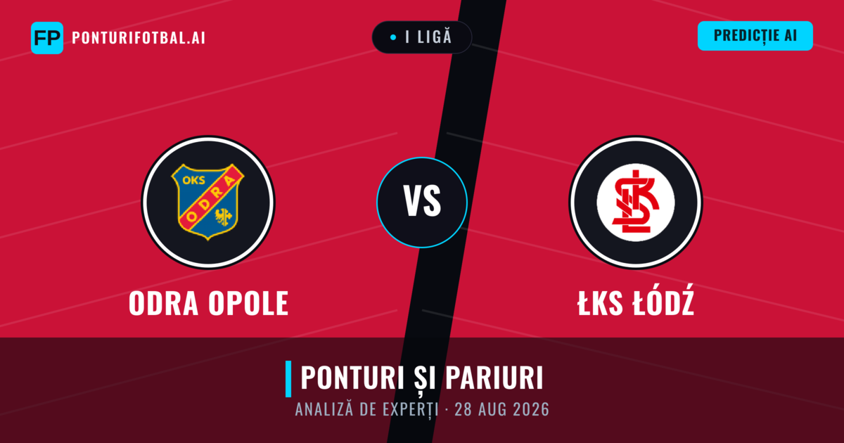 Odra Opole vs ŁKS Łódź — pronostic și avancronică meci