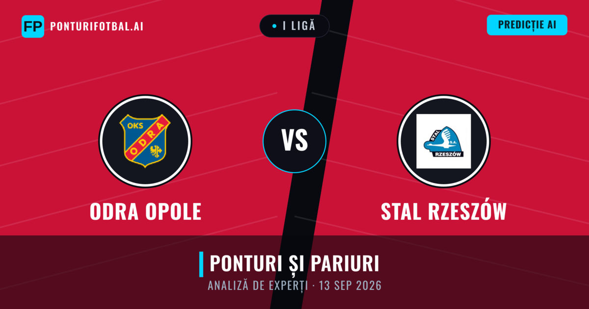 Odra Opole vs Stal Rzeszów — pronostic și avancronică meci