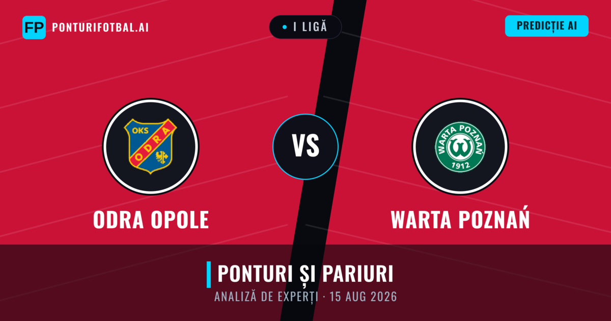 Odra Opole vs Warta Poznań — pronostic și avancronică meci
