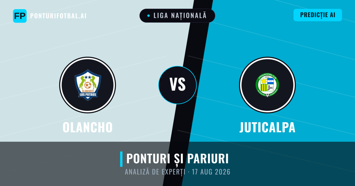 Olancho vs Juticalpa — pronostic și avancronică meci